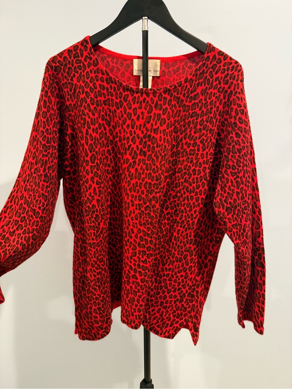 Susan Graver Long sleeve Blouse